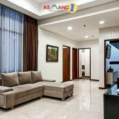 ruang keluarga apartemen private lift senopati penthouse