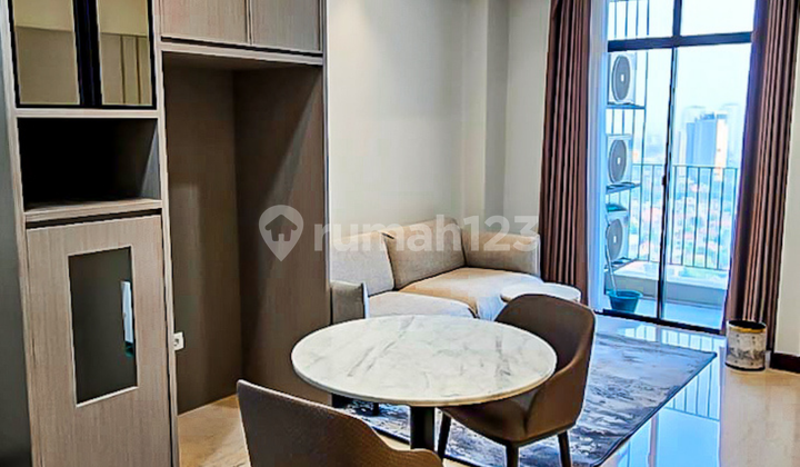 Apartmen Permata Hijau Suites Lantai Tinggi Luas 60 M2 2 Bedeooms 2