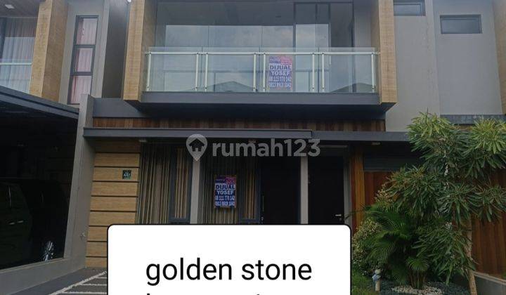 Rumah 2 lantai cantik di Perum golden stone diklat pemda, bojong nangka, Tangerang 1