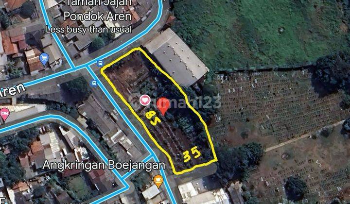 Kavling Pondok Aren Termurah Rp 13jt Jurang Manggu 1