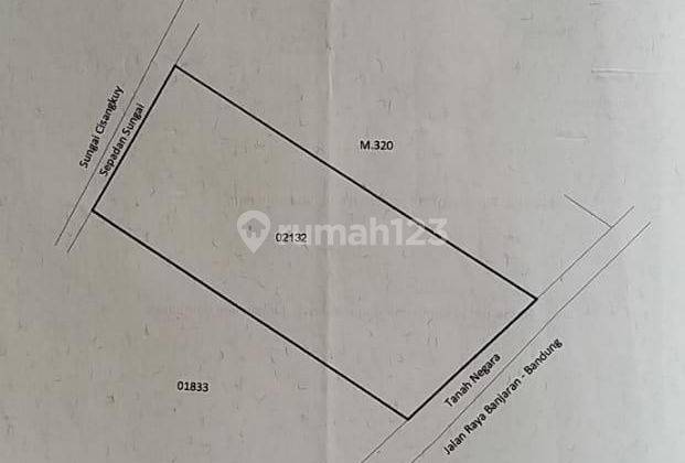 Kavling strategis persegi panjang jl di Jln raya banjaran barat andir, kecamatan baleendah, Bandung 1