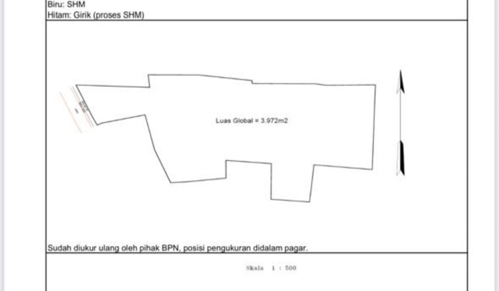 Dijual Tanah 4000mtr Jln Swadaya Ciater Bsd