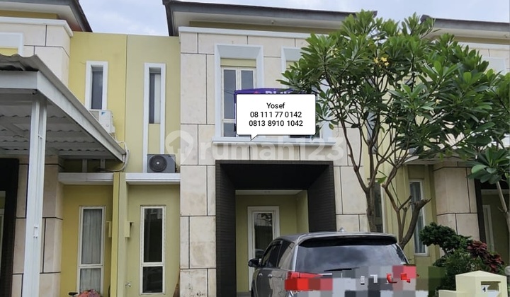 For Sale Cluster Rossini House Gading Serpong Tangerang