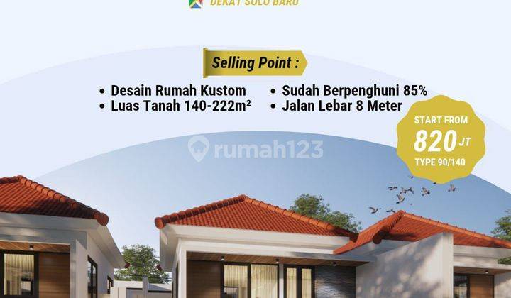 Rumah Mewah Grogol Sukoharjo Perumahan Solo Baru 8