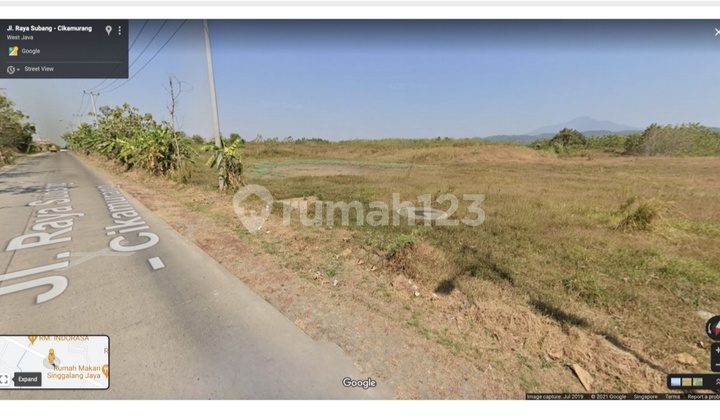 Strategic Industrial Land for Sale Near Toll Road in Cikedung, West Java