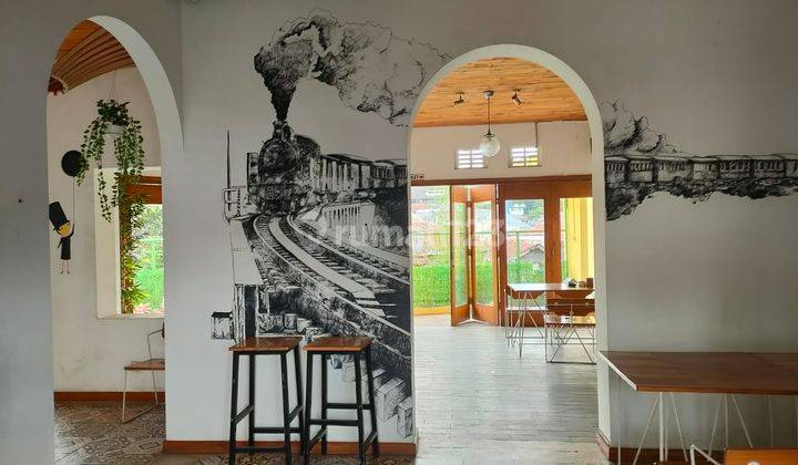 DISEWAKAN CAFE HERITAGE CANTIK SIAP PAKAI DI SAYAP RIAU BANDUNG 1
