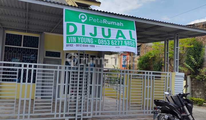 Rumah Termantap 1,5 tingkat Full Furnished Daerah Sunggal komplek Taman Kasuari