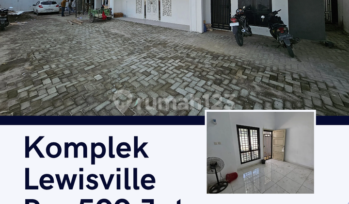 Jual Rumah Siap Huni Daerah Krakatau Komplek Lewisville Sebelum Jalan Bhayangkara 1