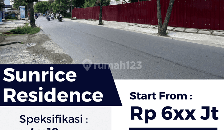 Komplek Sunrice Residence di Jalan Pelita 1 Dekat Jalan Hm Said