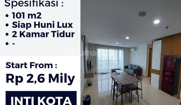 Dijual Apartement The Reiz Condo Top Kota Medan 