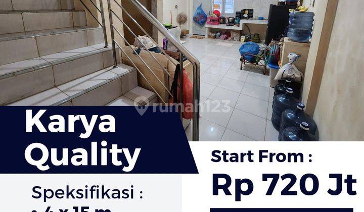 Dijual Cepat Komplek Karya Quality Townhouse 1