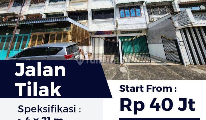 Ruko Jl. Tilak Dekat Simpang Bakaran Batu 1