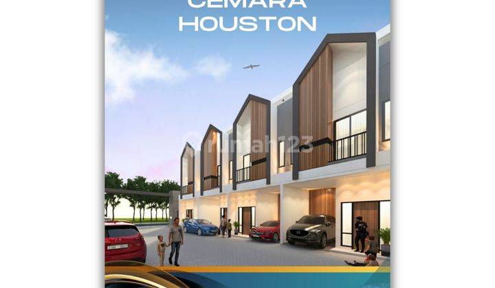 Dijual Rumah Baru Komplek Cemara Houston Lokasi Strategies 2