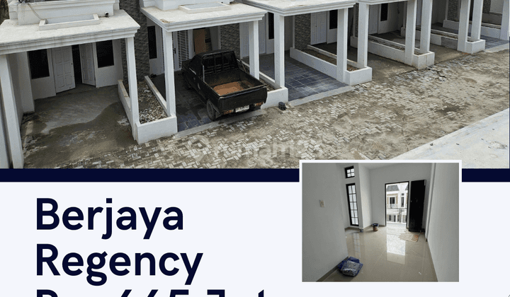 Jual Rumah Dalam Komplek Berjaya Regency Di Daerah Krakatau Jalan Sukaria Medan 1