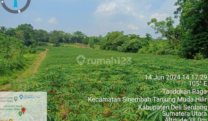 Disewakan Tanah Di Jl Pertahanan, Tandukan Raga 1