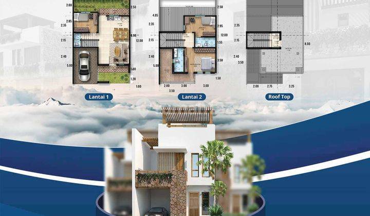 Dijual Villa Cakep Poll Komplek Ibiza Daerah Amplas 1