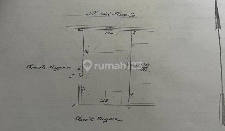 Dijual Tanah SHM Inti Kota Jl Sei Kuala Medan  2