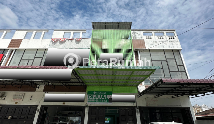 Dijual Ruko Jl Karya Wisata - Daerah Johor Cocok untuk Usaha