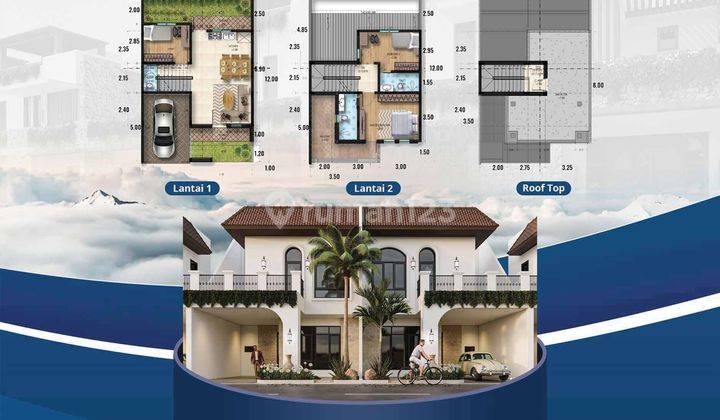 Dijual Villa Di Komplek Ibizza Daerah Medan Amplas 1