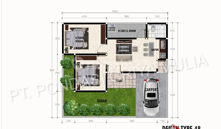 Siap Bangun Dekat Bandara Yia, Desain Etnik Jawa Modern 6