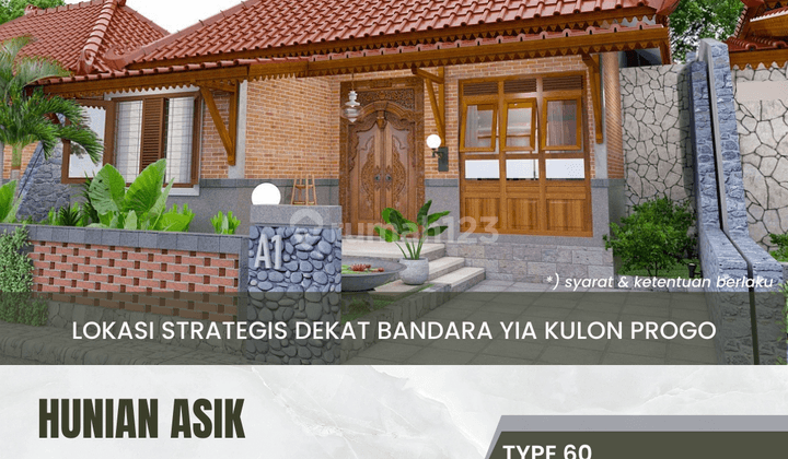 Hunian Wah Harga Murah Lokasi di Jogja Barat Dekat Bandara Yia 1