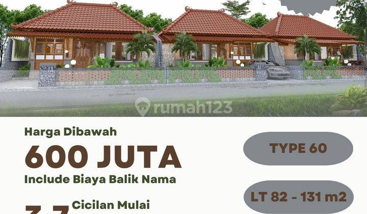 Rumah Modern Etnik Jawa di Kulon Progo Dekat Bandara Yia 1