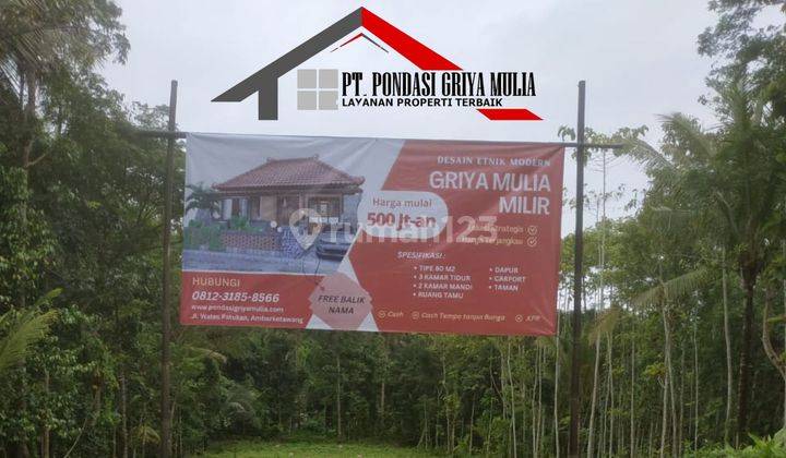 Rumah Siap Bangun Dkt Exit Tol Yia Kulon Progo Panjatan Jogja 5