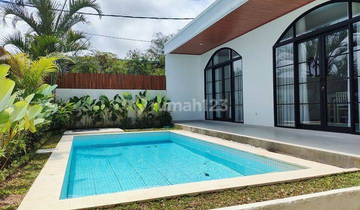 Two Bedrooms Modern Style Villa For Rent Yearly At Pererenan  2