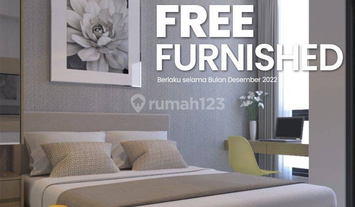 Apartemen 1BR Unfurnish Depan Gerbang Undip Tembalang Semarang