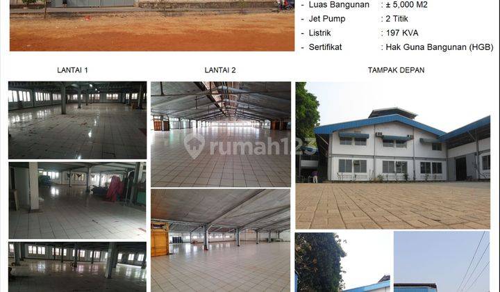Dijual Dan Disewakan Gudang Luas 3680 M2 di Tambun Selatan 3