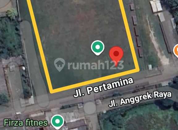 Disewakan Lahan Tanah Kavling luas 4000m² Lokasi Jalan Pertamina - Panongan Citra Raya - Tangerang
