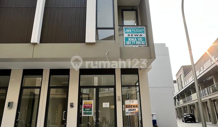 Disewa Ruko Baru Posisi Hook 2 Lantai Baru Verona Junction - Gading Serpong