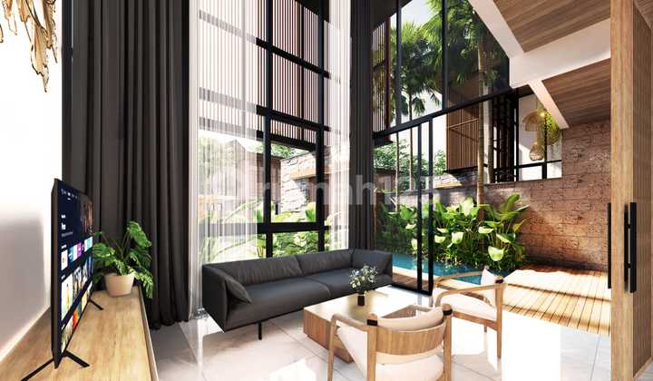 Sell New House Villa Fullfurnish In Center Batubolong Canggu Bali