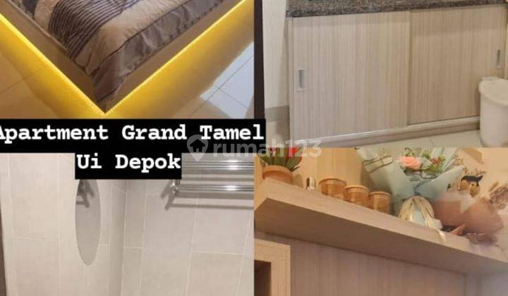 Apartemen 1 Bedroom Full Furnish di Grand Tamel 2 Margonda Depok  1