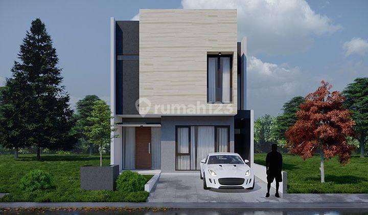 Rumah Modern Baru Smarthome di Pusat Kota Bandung Kembar Sari 1