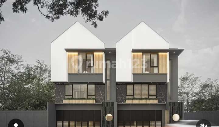 Rumah Baru Modern 3 Lantai di Komplek Setra Duta Bandung 2