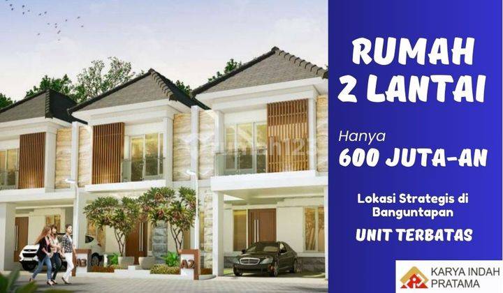 Rumah Murah 2 Lantai Bisa Kpr Dibanguntapan,bantul,dkt Kampus Uad 1