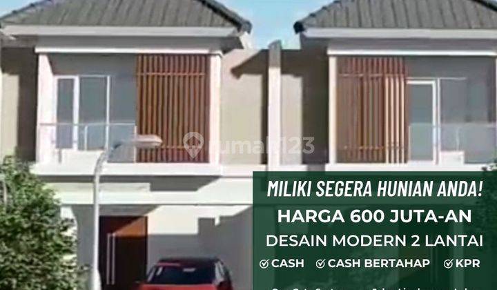 Rumah Cantik 2lt di Bantul Yogyakarta Daerah Banguntapan Bs Kpr 1