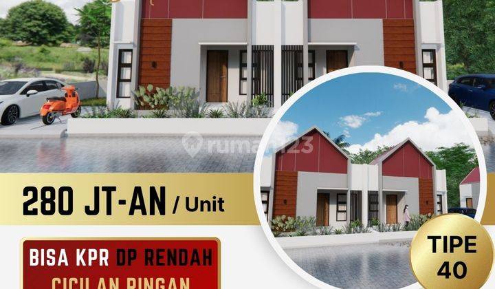 Rumah Scandinavian Murah di Wonosari Karangmojo Bisa Kpr SHM 1