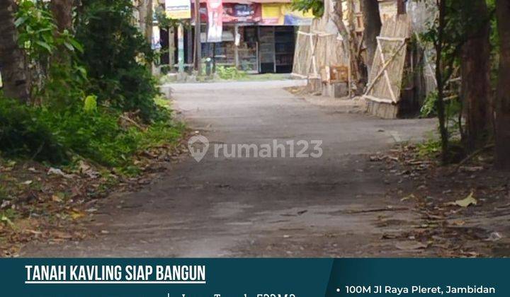 Tanah Kavling Dekat Ringroad Giwangan di Jambidan Banguntapan SHM 1