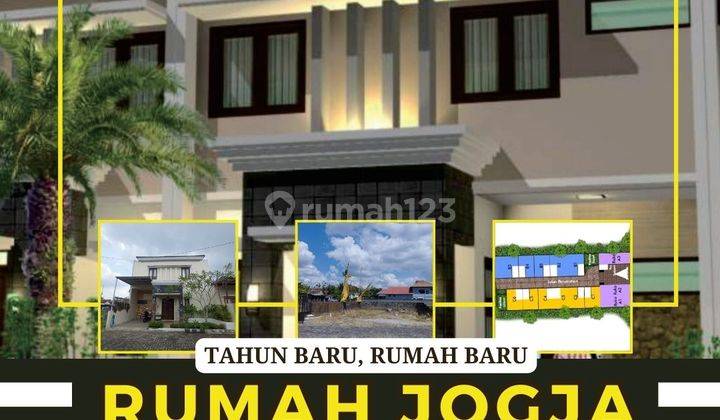 Rumah 2 Lantai Di Jogja Cluster Di Jogja Timur Free Bphtb Bs Kpr 1