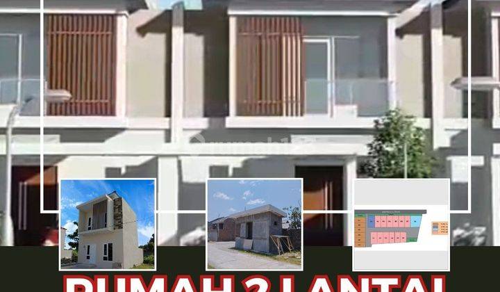  Rumah 2 Lantai Cantik Dekat Jogja Kota 10 Menit Ringroad Giwangan 1