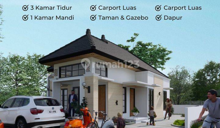 Rumah Villa Modern Dkat Wisata Kaliurang Pakem Sleman Free Gazebo 1