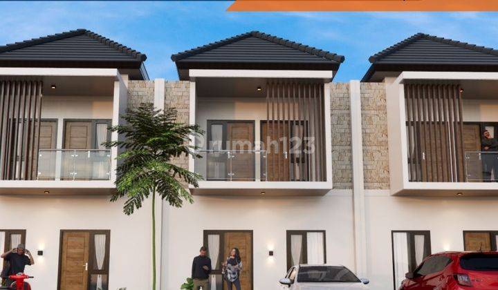 Bisa KPR Unit Terbatas Rumah 2 lt Smart home diBanguntapan Bantul 1