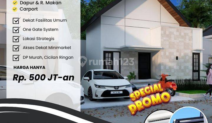 Rumah Baru Pinggir Jln Berbah Timur Kopasgat 10 Menit Upn Seturan 1