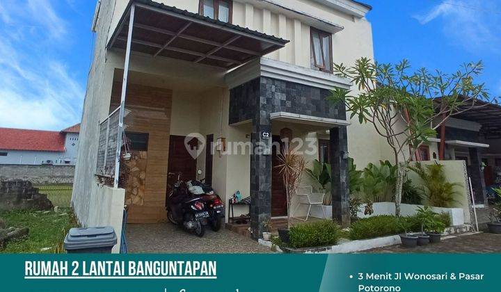 Rumah 2 Lantai Asri Dlm Cluster di Banguntapan Dekat Kotagede SHM 1