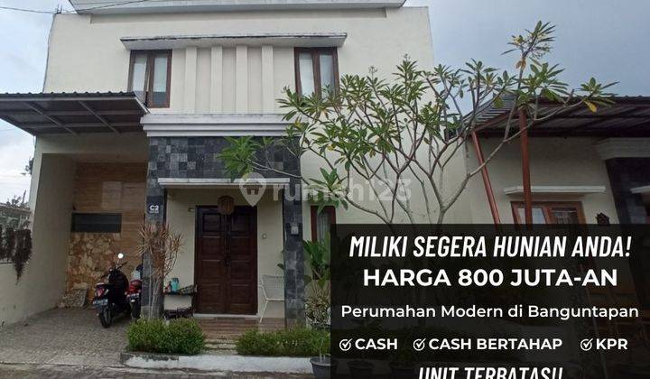 Rumah 2lt di Banguntapan SHM Dkt Gedong Kuning,jln Wonosari,janti 1