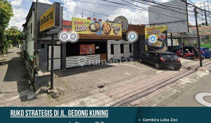 Ruko Strategis Barat Jec Tepi Jl Gedong Kuning Dekat Gembira Loka 1