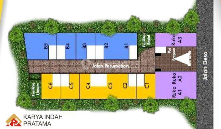 Rumah Modern 500jt An di Banguntapan Dekat Kotagede Jl. Wonosari 2