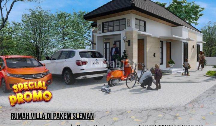 Villa Daerah Jogja Utara Dekat Wisata Merapi Kaliurang Sleman UII 1